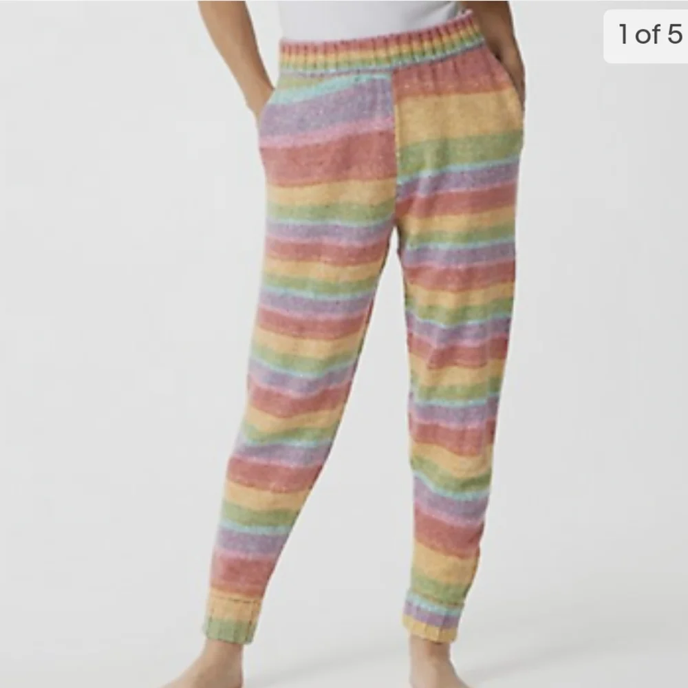 G.i.l.i. sz large striped sweater pant